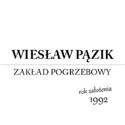 Logo Zakład pogrzebowy Wiesław Pązik